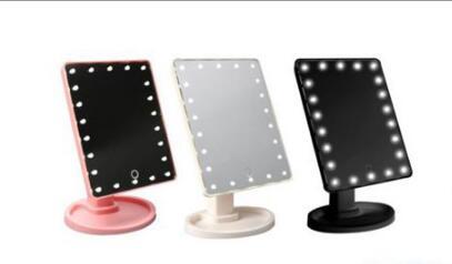 Portable 360° Touch LED Makeup Mirror - RareGloo