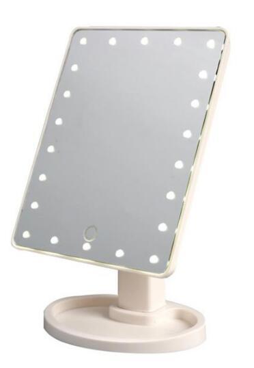 Portable 360° Touch LED Makeup Mirror - RareGloo