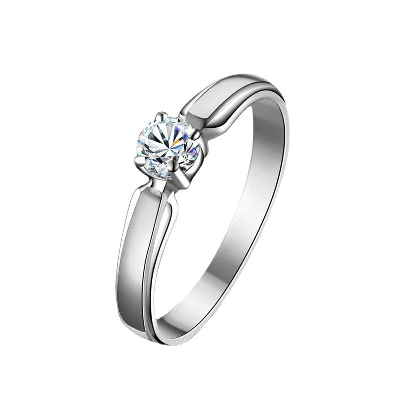 Sterling Silver Jewelry Fashion Personality Women's Ring - RareGloo
