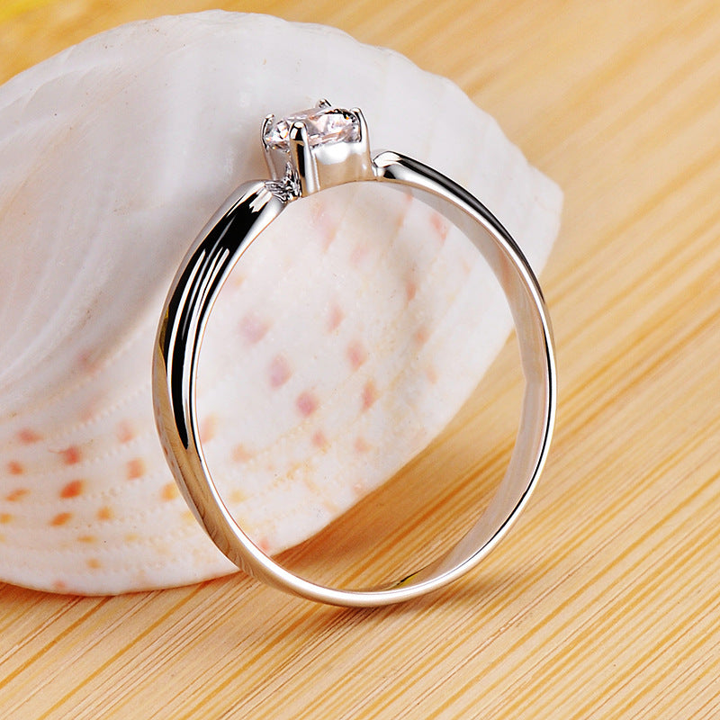 Sterling Silver Jewelry Fashion Personality Women's Ring - RareGloo