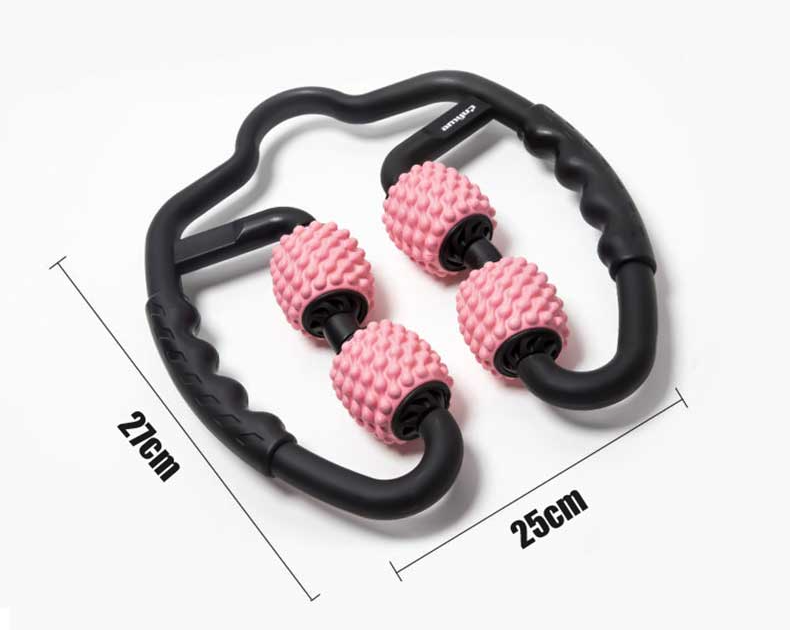U-Shape Trigger Point Massage Roller — Deep Tissue Relief Anytime, Anywhere - RareGloo