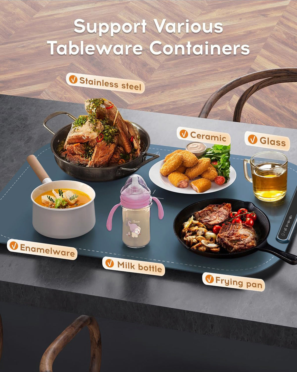 Multifunctional Food Warmer Mat - RareGloo