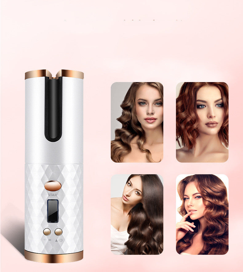 Rechargeable Automatic Hair Curler - RareGloo