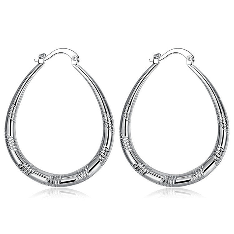 Personalized Car Pattern U-shaped Earrings — Fashionable, Creative & Elegant - RareGloo