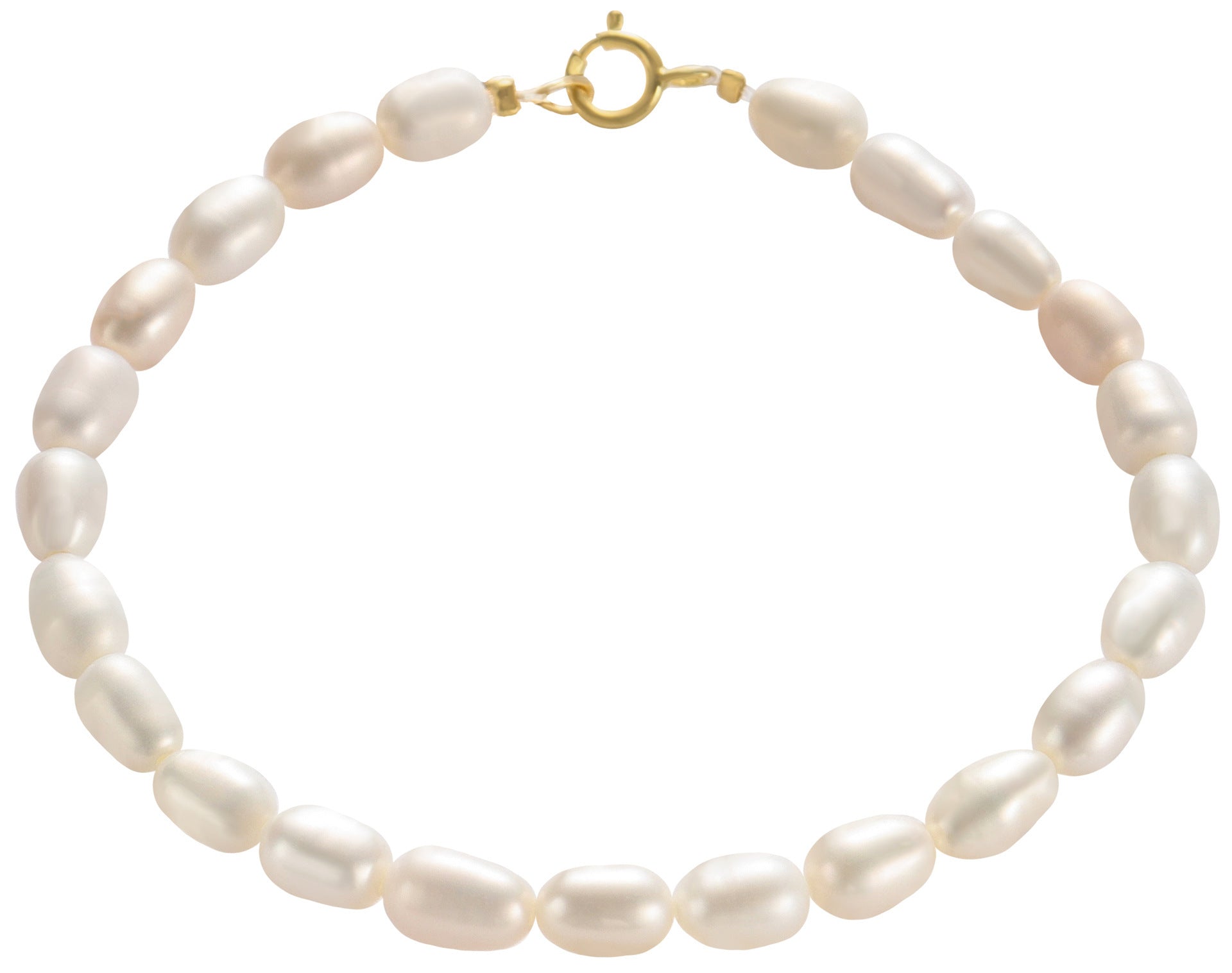 S925 Sterling Silver Natural Freshwater Small Pearl Bracelet – Niche Beaded - RareGloo