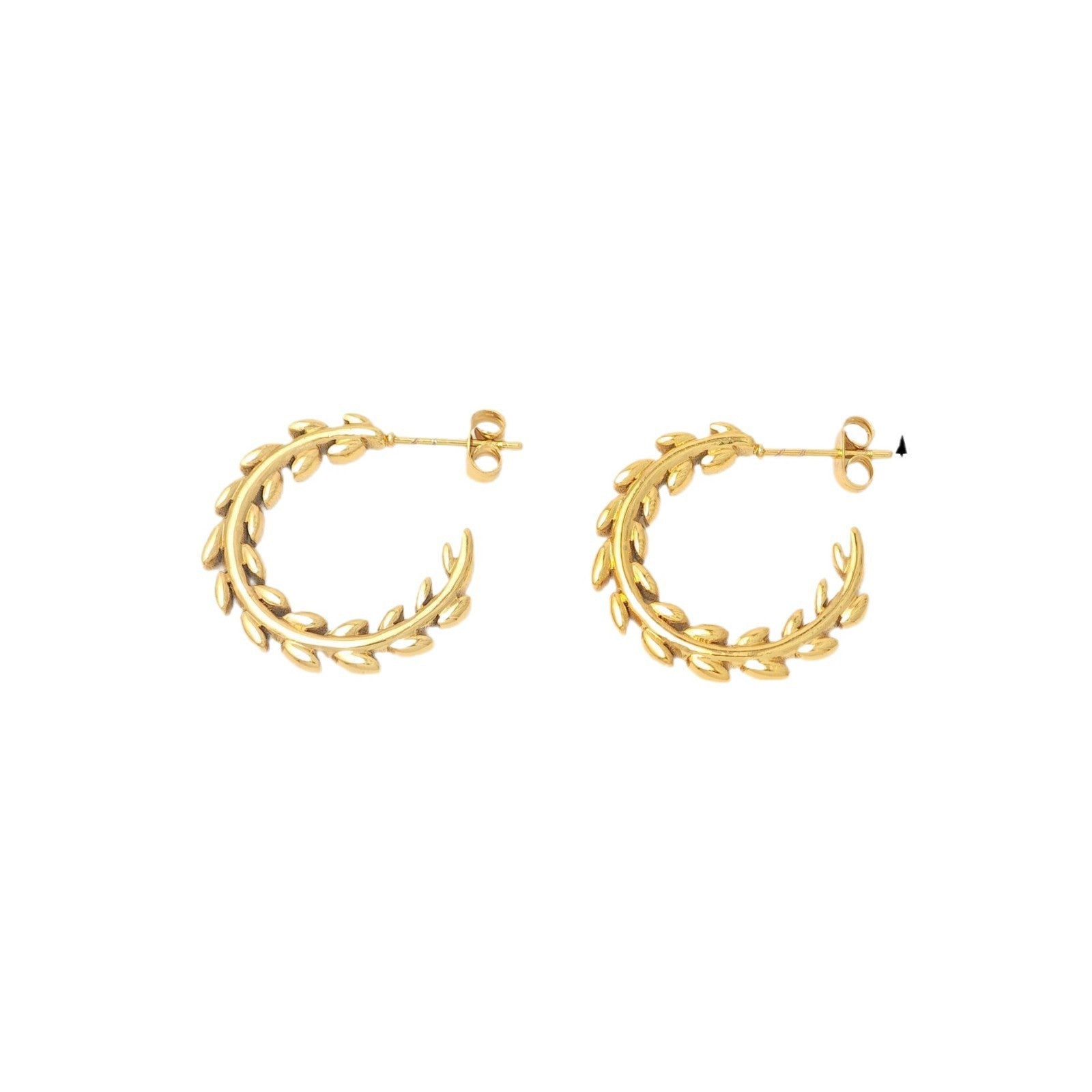 Stainless Steel High-grade Light Luxury Wheat Earrings - RareGloo