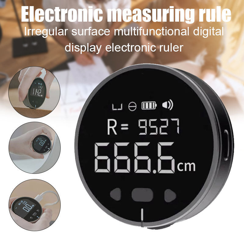Digital Electronic Measuring Ruler — Precision Meets Portability - RareGloo