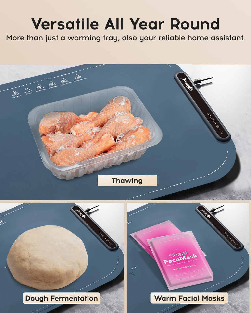 Multifunctional Food Warmer Mat - RareGloo