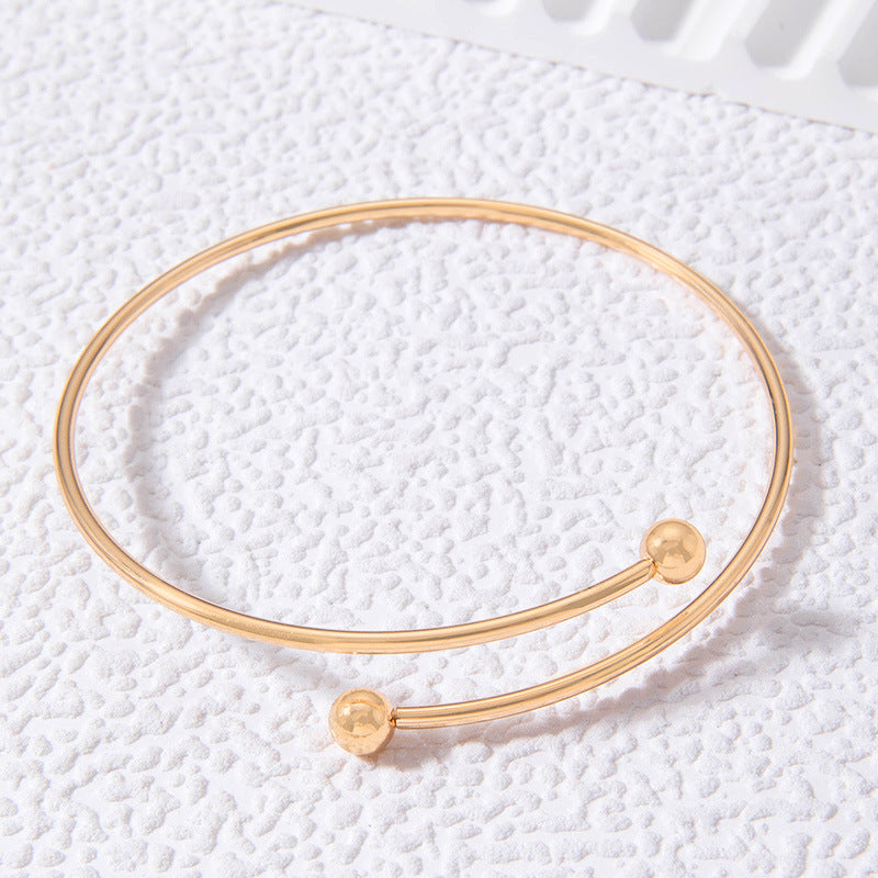 Bow Letter Personality Geometric Irregular Bracelet - RareGloo