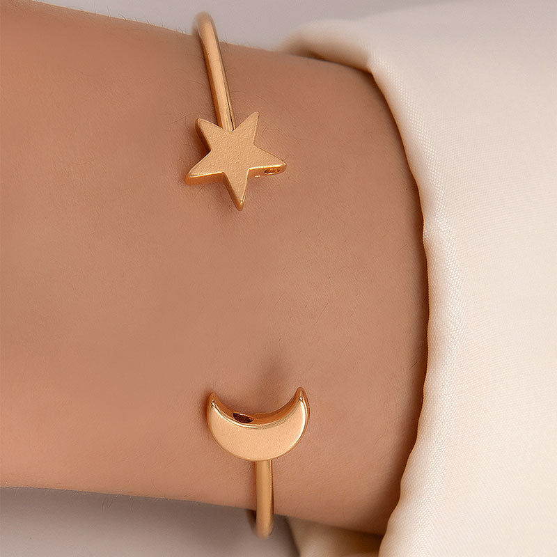Bow Letter Personality Geometric Irregular Bracelet - RareGloo