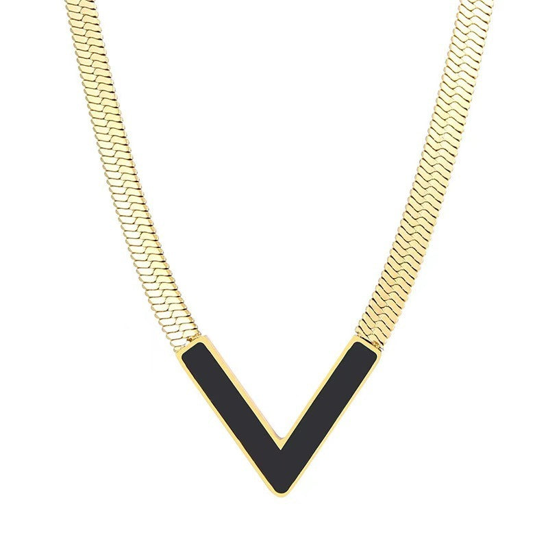 Necklace with V Shape - RareGloo