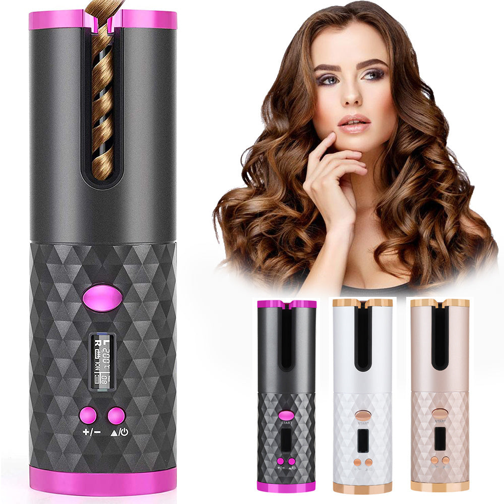 Rechargeable Automatic Hair Curler - RareGloo