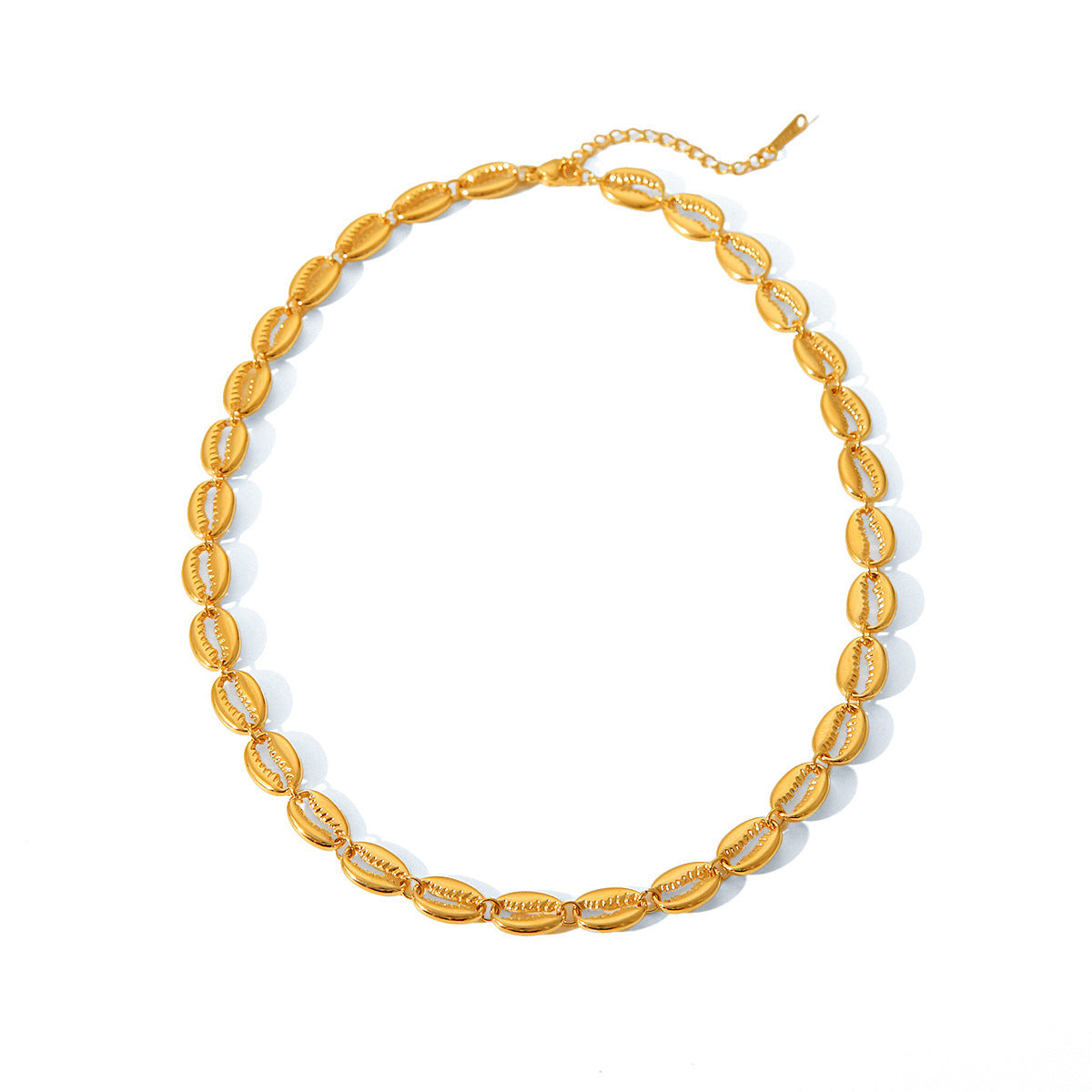 Fashion 18K Gold Plated Handmade Chain Ball Bead Chain - RareGloo