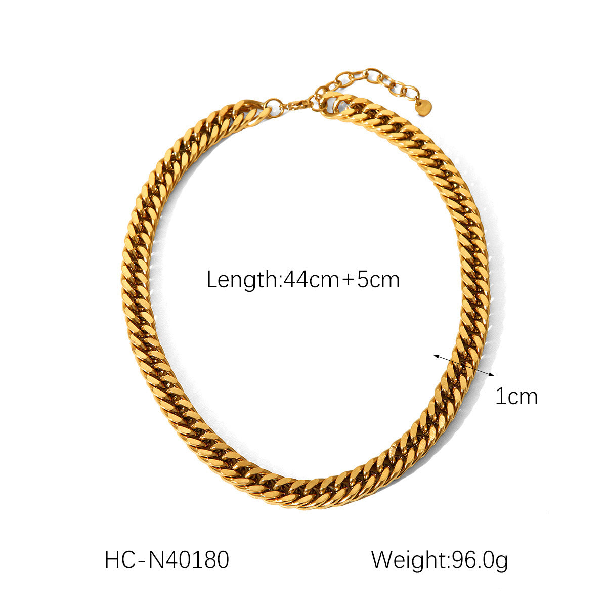 Fashion 18K Gold Plated Handmade Chain Ball Bead Chain - RareGloo